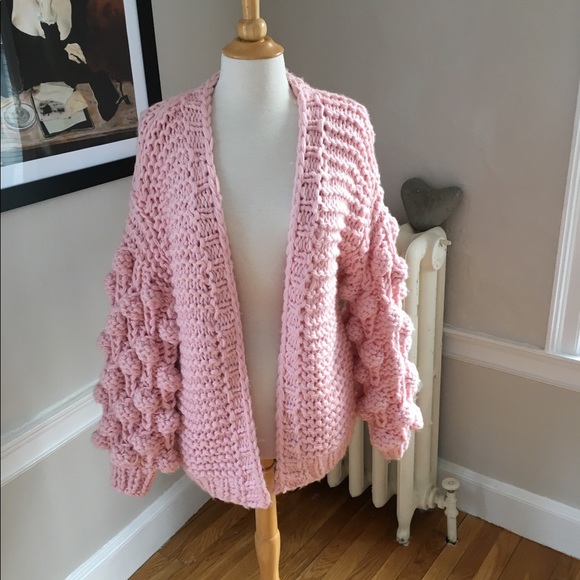 puffy chunky sweater